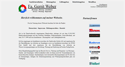 Desktop Screenshot of gerrit-weber.de